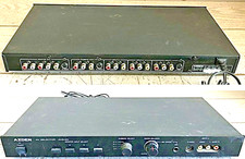 Azden AVS-20 AV Selector With Dubbing Capability  Variable Microphone Input Mix
