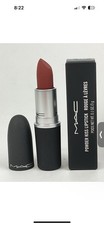 MAC Powder Kiss Lipstick 316 Devoted to Chili Full Size 0.1 OZ/3g New in Box