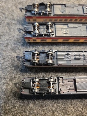 4) Marklin Z Mini Club Set Of Passenger Cars 8734/8735/8736/8738
