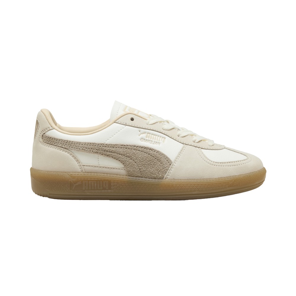PUMA Palermo Elevated Lace Up  Womens White Sneakers Casual Shoes 40375401