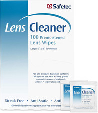 Lens Eyeglasses Cleaning Wipes, Pre-Moistened Wipes 2 Pack of 100Ct Boxes - 2
