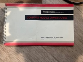 1983 Mattel Intellivision Computer Module & Keyboard Model 4182 & 4184 TESTED