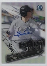 2016 Bowman Draft Scouts Fantasy Impact 19/50 Zack Collins #BSI-ZC Auto k2j