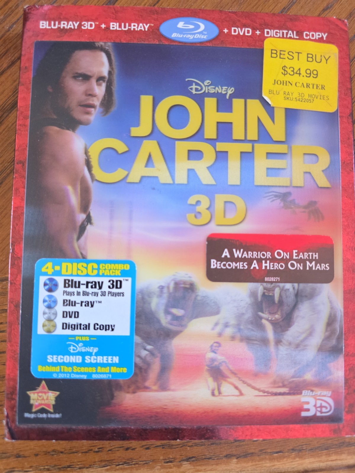 John Carter (Blu-ray 3D)