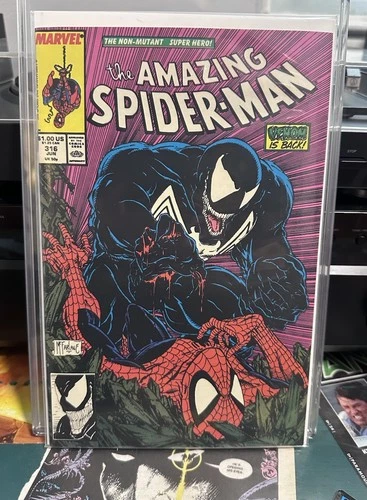Amazing Spider-Man #316 (Marvel Comics June 1989) NM First Venom Cover