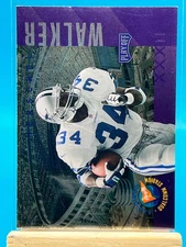 1998 Playoff Herschel Walker Super Bowl Card Show DALLAS COWBOYS