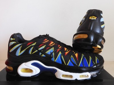 Nike Air Max Plus Hyper Blue-Black-Orange Shark France Sz 10.5