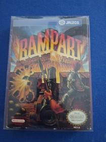 Jaleco Rampart(Nintendo NES, 1991)Complete CIB Tested/Works Very Good Condition