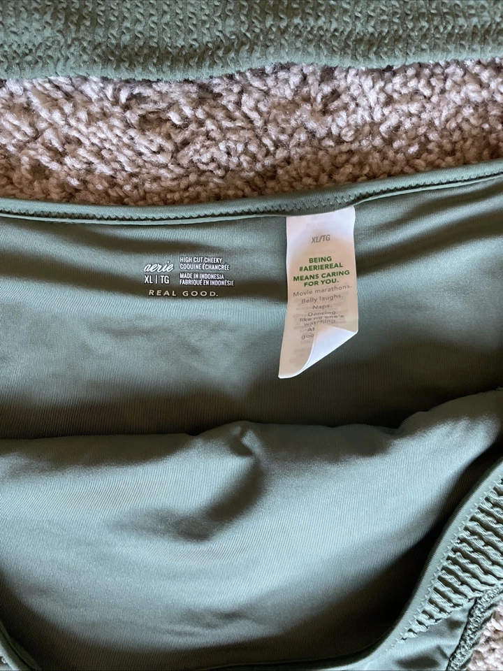 Aerie Xl Green Bikini Set NWOT - Image 2 of 3