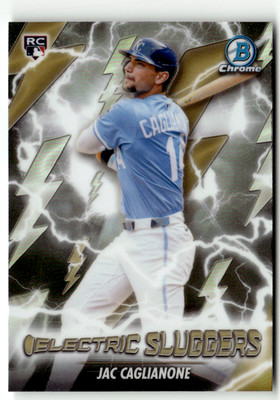 Topps Bowman Chrome MLB 2026 No. ES-23 Jac Caglianone Rookie Electric Sluggers