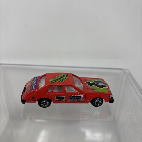 1999 WWF/WWE Welly Radical Rides 1:64 Cadillac Seville 112 Red The Godfather - Picture 11 of 13