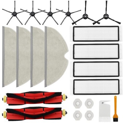 Dentego 16 Packs Replacement Parts Compatible For Roborock S6 Pure S6 E4 S4 Max