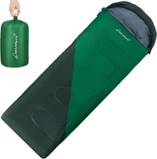 Saco de Dormir para Adultos y Niños - Saco de Dormir Ligero para Camping para Niñas, B