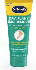 Dr. Scholl'S Dry, Flaky Skin Remover Ultra Exfoliating Foot Lotion Cream, 3.5 Oz