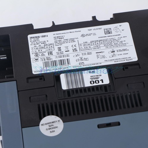 1PZ Avviamento morbido SIEMENS 3RW3046-1BB14 45KW nuovo - Foto 4 di 5