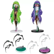 Trading Figures Set All 4 Types Ketsurokushi, Arachne, HAZARD, 120mm, Toy Duty P