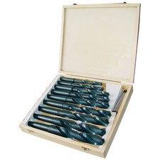 Güde HSS Spiralbohrer MK- Bohrersatz MK 3, 10-tlg 