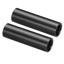2" 15mm Rod Camera Rods M12 Thread Aluminum Alloy for Rail Support System, 2pack