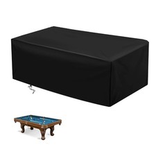 Pool Table Cover - 102 inch Waterproof Table Cover for 8 Foot Snooker Billiar...