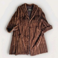 Vintage 1940s 50s Oniels Womens Mink Fur Coat -Needs Repairs/Closures-
