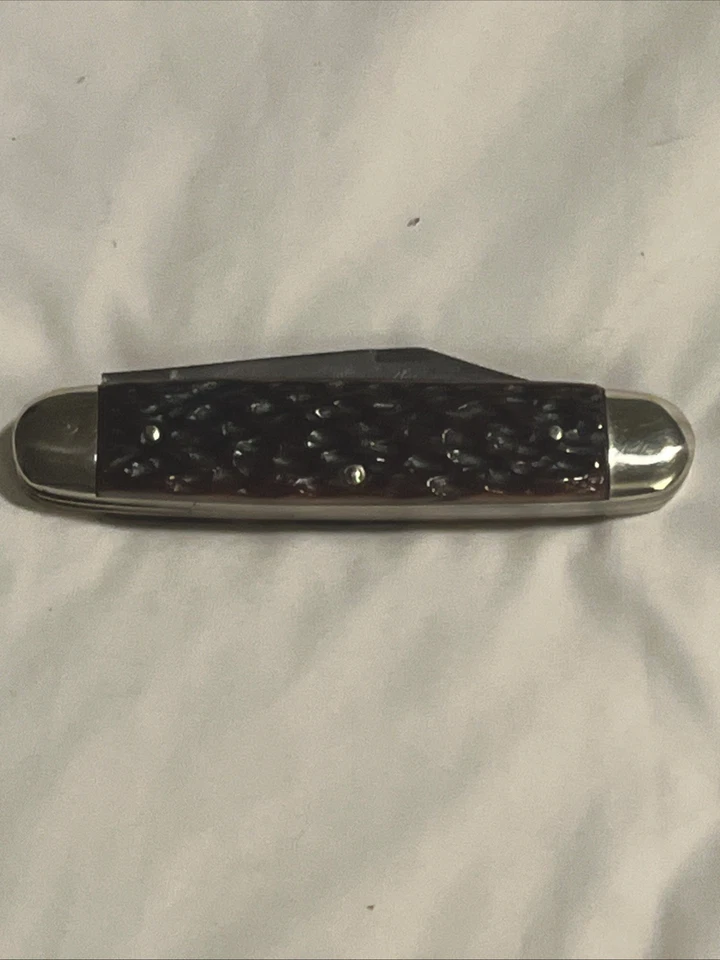 Antique H. Boker and Co’s improved cutlery Chestnut Bone Cigar Knife 1920s-40s - Image 3 of 4