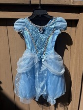 Disney Cinderella Princess Gown Costume Halloween XS 3T-4T Disguise Costume