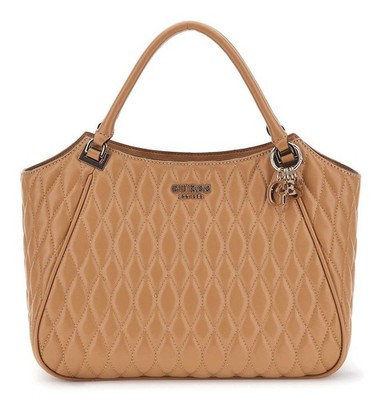GUESS Valla Tote Bag Shopper Umhängetasche Tasche Beige hellbraun Neu