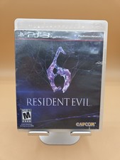NO MANUAL Resident Evil 6 Sony PlayStation 3 video game ps3 capcom blus 30855