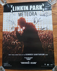 Linkin Park Autographed Meteora poster 2003 signed full band Chester Bennington — photo 6