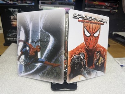 Spider-man Web Of Shadows Custom Steelbook/Steelup Case For PS3/Xbox (No Game)