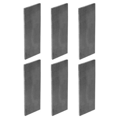 E52100 Steel for Knife Making Steel, 6 Pack 4'' x 1-1/2'' x 1/8'' Steel Flat Bar