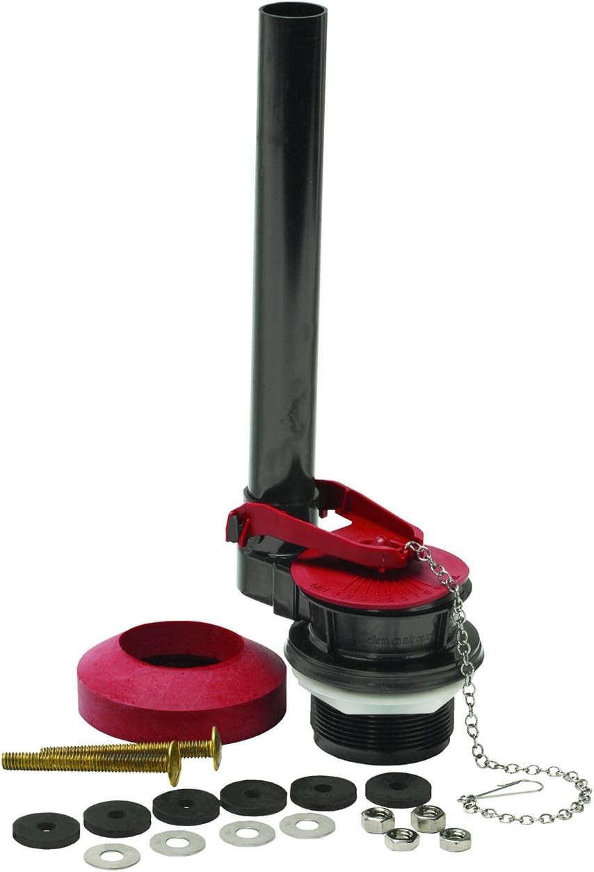 400AKR Universal All in One Toilet Repair Kit for 2-Inch Flush Valves, Easy I...