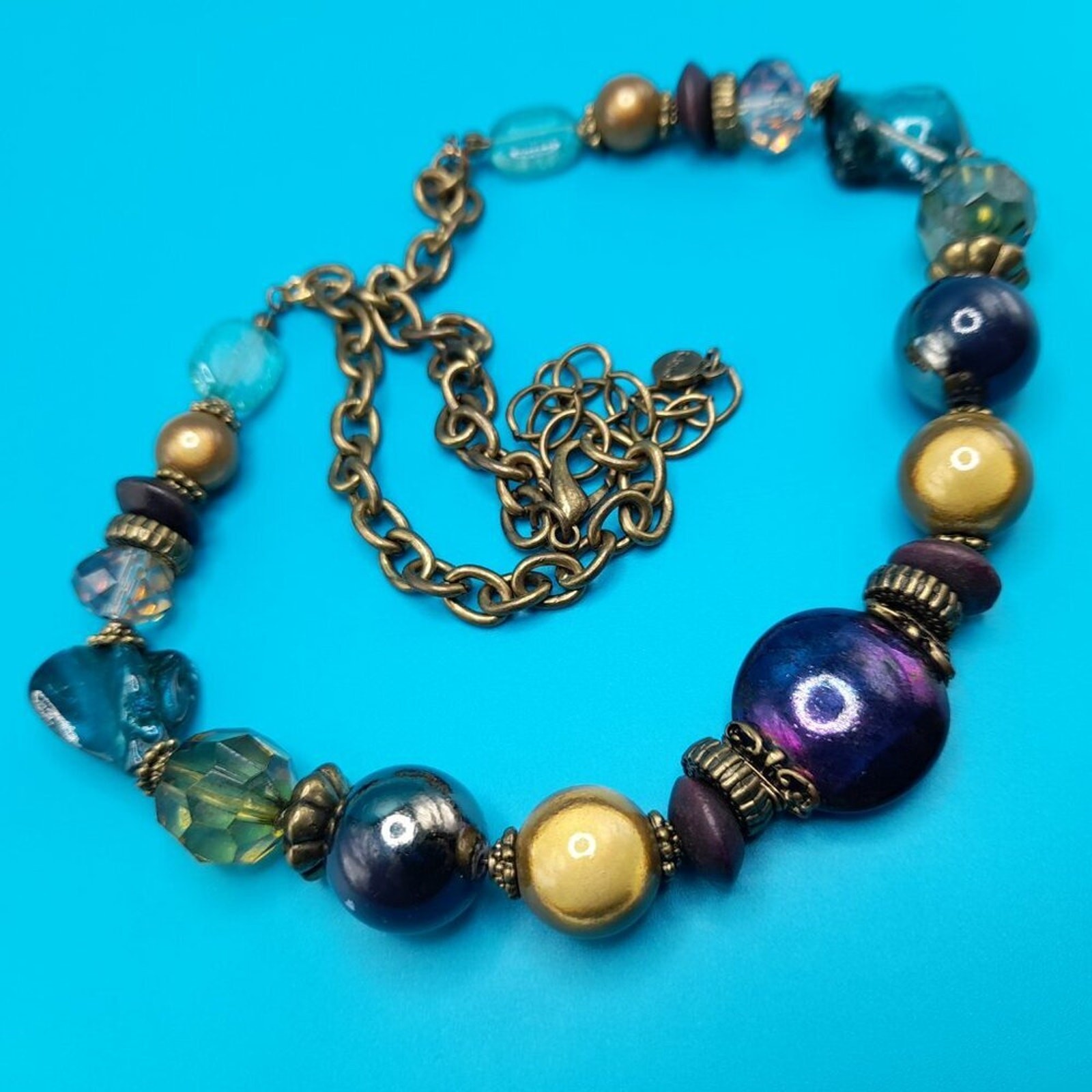 Ruby Road Multi-colored Bead Necklace, Single Str… - image 12