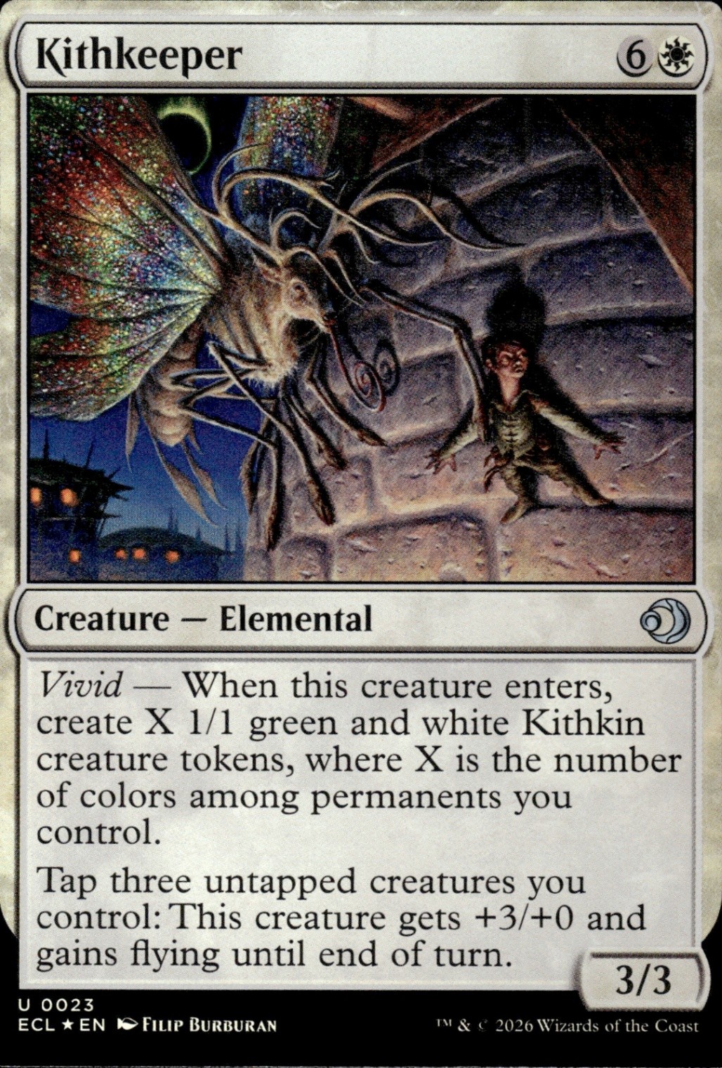 Kithkeeper | 23 | MTG | Lorwyn Eclipsed | Foil | 50% Off 2nd Item