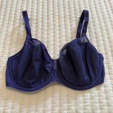 Chantelle 1296 Aeria Lightly Lined Spacer Convertible Bra Purple 34DDDD 34F