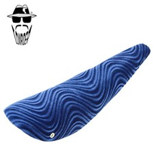 Original Lowrider Blue Velour Banana Seat – Classic Vintage Lowrider 20" Bikes.