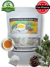 Eastern White Pine Needle Tea 50 Bags Organic Wild Suramin Immunity boosting