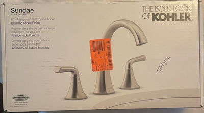 #ad KOHLER PARTS Sundae 8quot; Widespread Bathroom Faucet Brushed Nickel 1006 459 460 $48.90