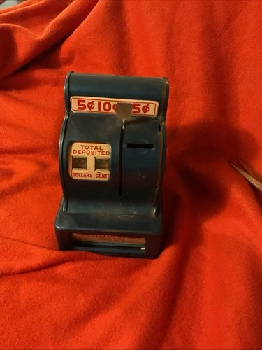 Toy Cash Register Louis Marx & Co Vintage 1950s
