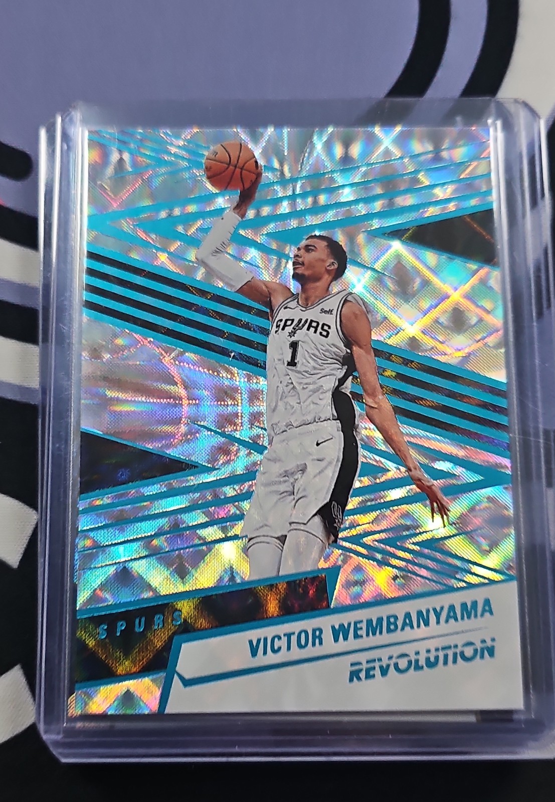 2024-25 Panini Revolution - Victor Wembanyama #79 Future Frame /60