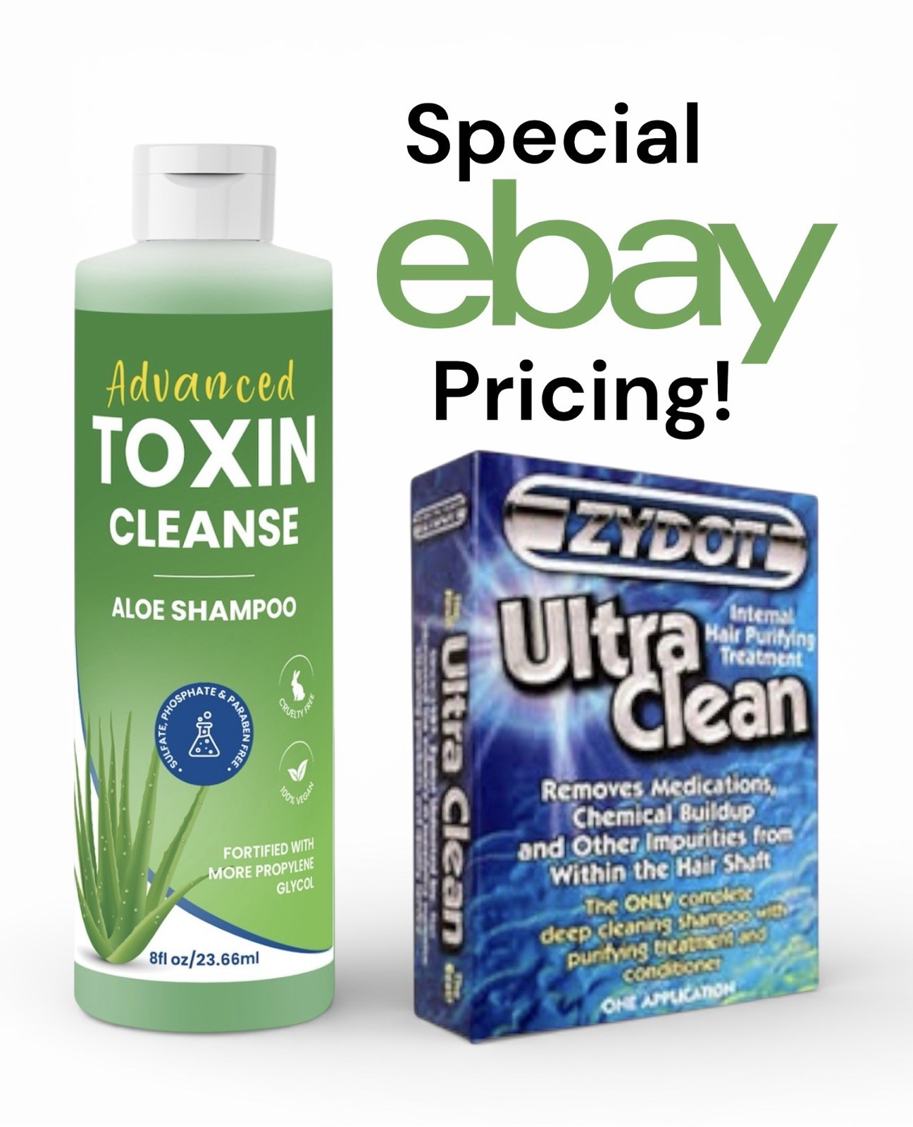 Advanced Toxin Cleanse Shampoo & Zydot Ultra Clean Pass Hair Follicle Test Fast