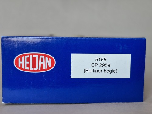 Heljan H0 5155 DSB Personenwagen CP 2959 mit Holzaufbau und Berliner bogie. | Zustand: Neu