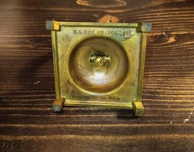 Vintage Brass Pocket Watch Stand