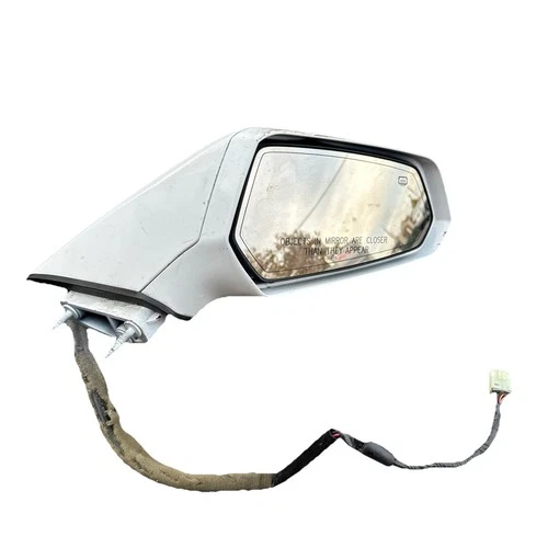 2010-2015 Chevrolet Camaro Right Side View Heated Mirror White OEM