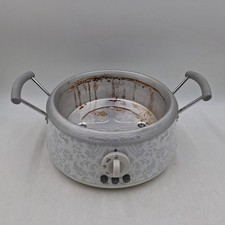 Olla de cocción lenta Hamilton Beach 3 en 1 33133 BASE DE REPUESTO blanca PROBADA
