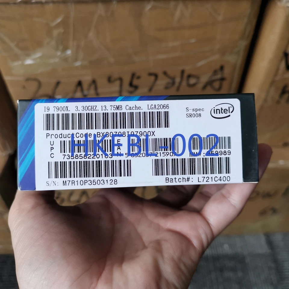 New Intel Core I9-7900X LGA2066 CPU Processor SR3L2 3.3GHz 13.75MB Ten Core 140W - Image 4 of 4