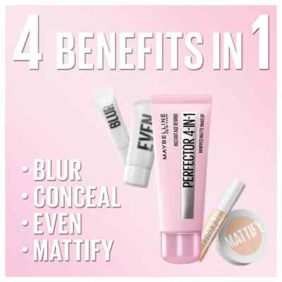 Maybelline Instant Age Rewind Perfector 4-In-1 Whipped Matte Makeup ~ You Choose