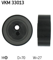 Skf Vkm 33013 Spannrolle, Keilrippenriemen Links Mitte Rechts Unten FÜR CitroËN
