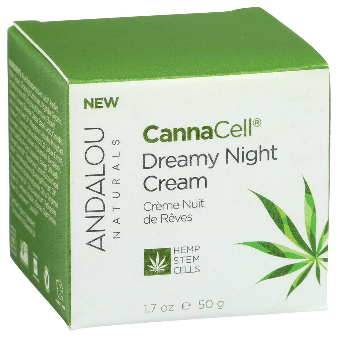 Ночной крем Andalou Naturals Cannacell Dreamy 1 по 17 унции 4690₽