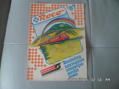 1987 Roco G77 Train Catalog